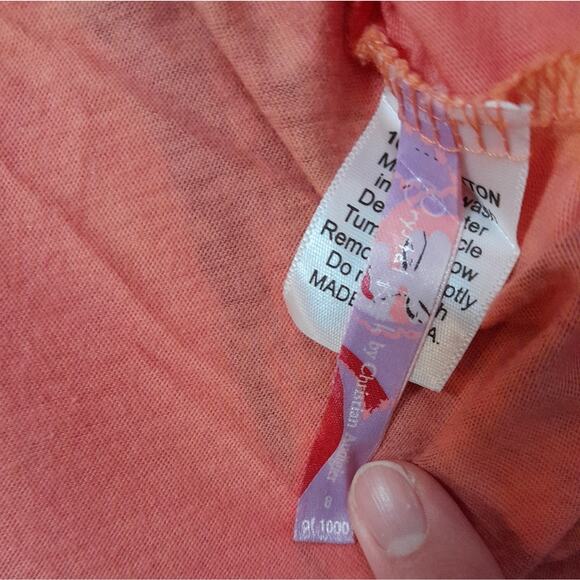 Christian Audigier Crystal Rock Jamaica Peace Top Women L Y2Kstyle Y2K Hippy - Picture 7 of 12